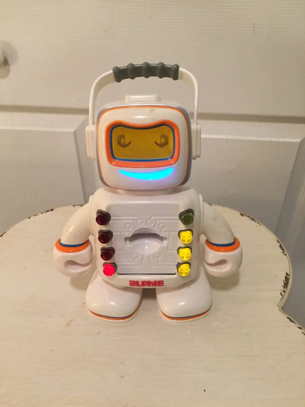 Playskool Alphie Talking Teaching Robot 2009 Interactive Toy Works Tested
